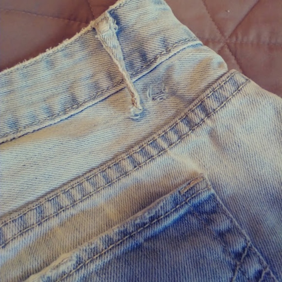 Distressed Aero Jean Shorts - Picture 5 of 5
